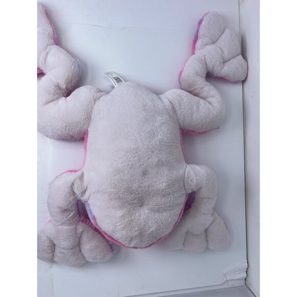 Squishmallow 22" Jumbo Large tye dye Frog Plush Pink Glitter Eyes Original - Picture 9 of 10